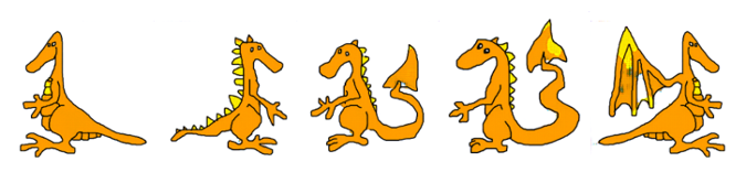 Results: dragons trained on model trained on dragons Results: dragons trained on model trained on dragons