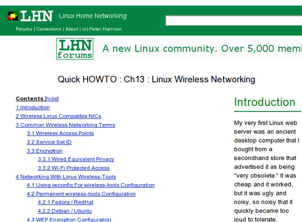 Linux Home Networking Linux Home Networking