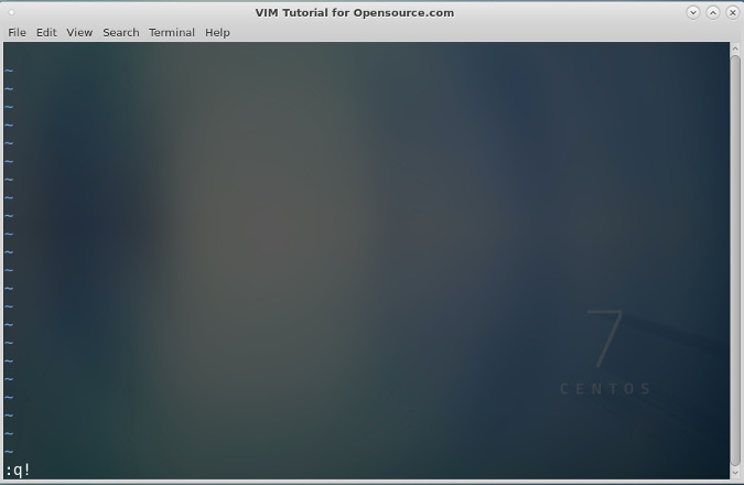 Editing Vim Editing Vim