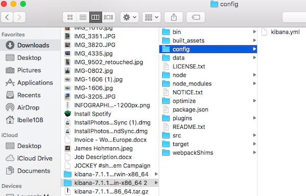 The Kibana config directory. The Kibana config directory.