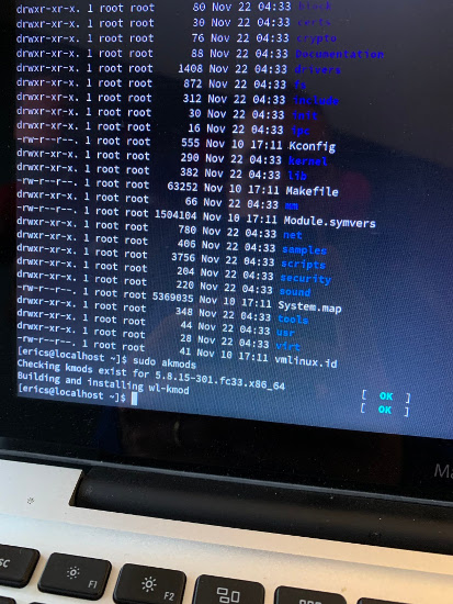 Building the kernel module 构建内核模块