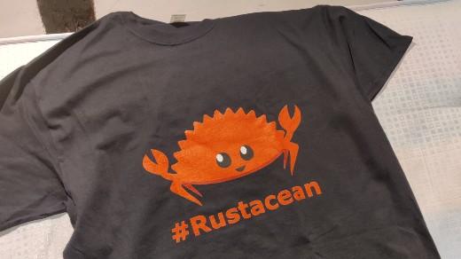 Rustacean t-shirt Rustacean t-shirt
